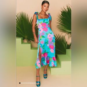 Garden Midi Dress Show Me Your MuMu